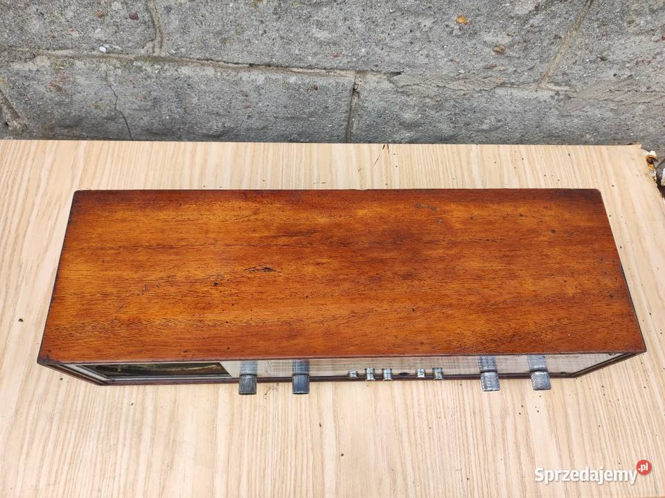 Unitra Diora Ślęża DMT312 radio lampowe vintage Radomsko