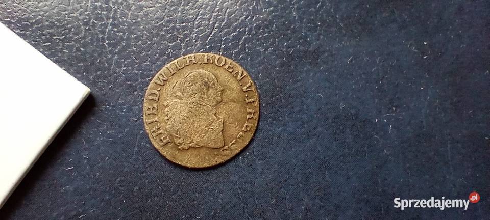 Stare monety 1 grosz 1790 Niemcy srebro sprzedam