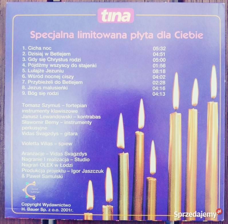 CD Gdy się Chrystus rodzi kolędy Violetty Vilas sprzedam