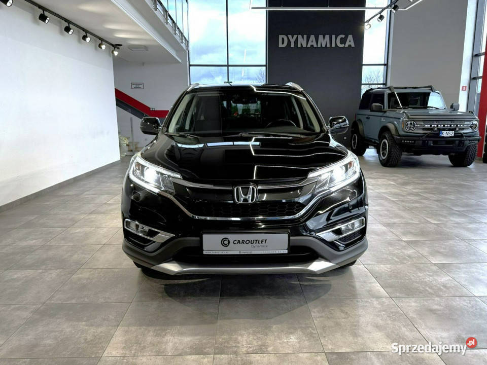 Honda CRV 20 155 automat 4x4 2017 r sal elektryczne lusterka Samochody osobowe Myślenice