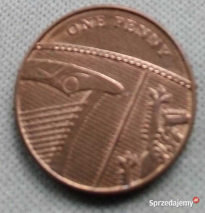 WIELKA BRYTANIAONE PENCE2008 r Numizmatyka Legionowo
