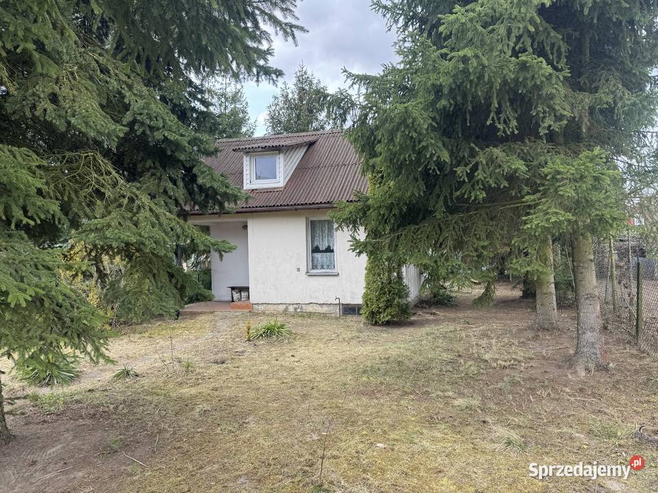 Domek na działce Rod Leszno obok Kampinosu