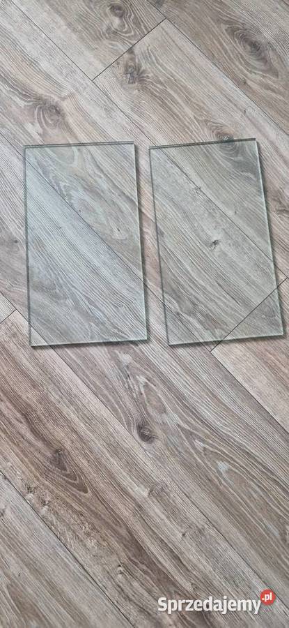 szyby zestaw 2 grube małe 36 x 20 Kraków sprzedam
