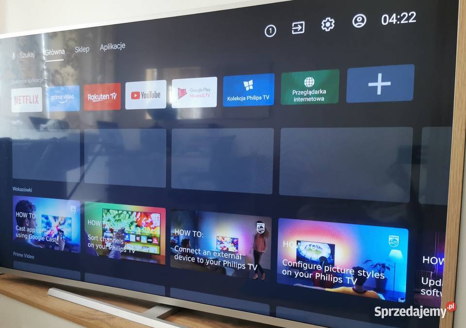 Philips 58PUS730412 58 4K UHD Ambilight Telewizory Nowogard