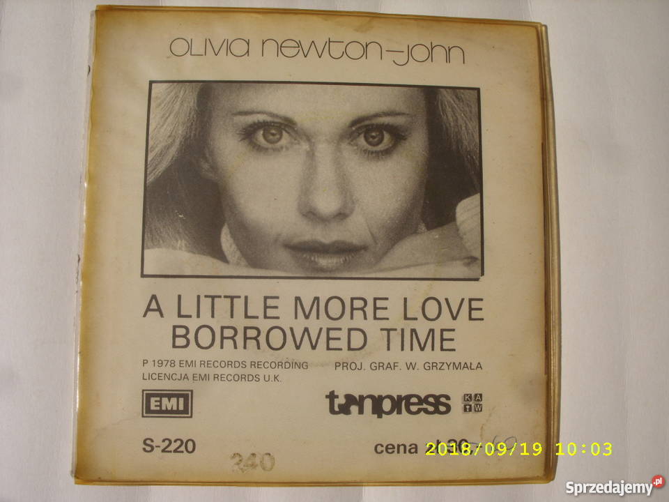 OLIVIA NEVTONA LITTLE MORE singiel winyl Wołów sprzedam