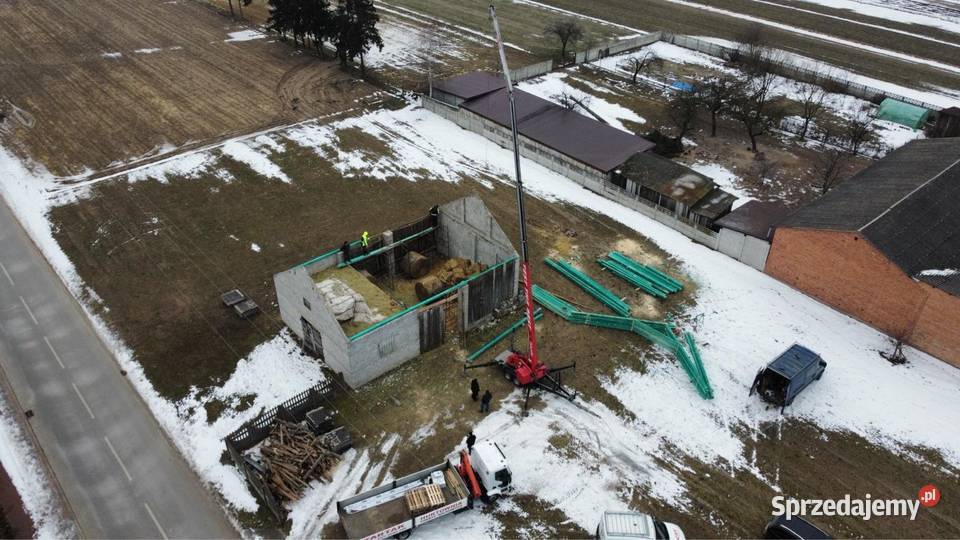 Tartak drewno konstrukcyjne C24 KVH więźba łódzkie Bełchatów