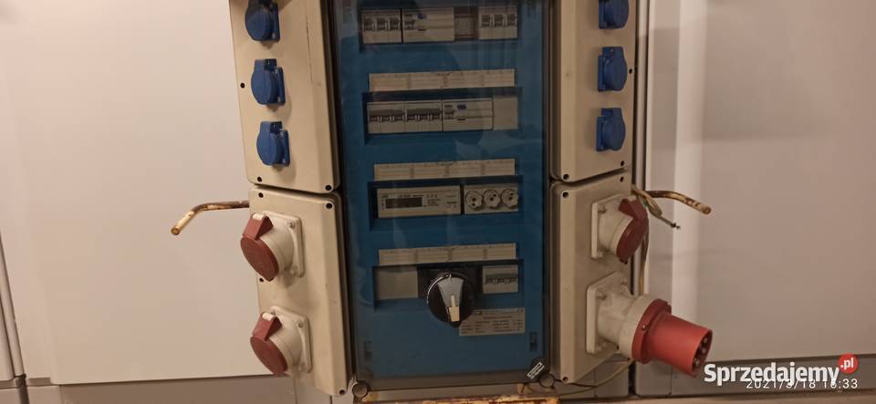 Rozdzielnica budowlana z sublicznikiem Kraków sprzedam
