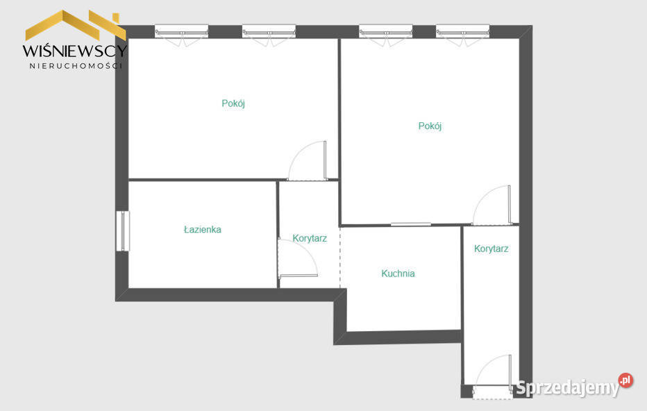 Nowy Dwór Gdański 2 pokoje na parterze pomorskie sprzedam