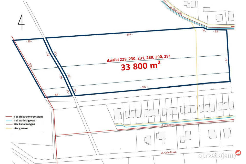 Grunty inwestycyjne 338 ha Kozery Grodzisk Maz 33800m2
