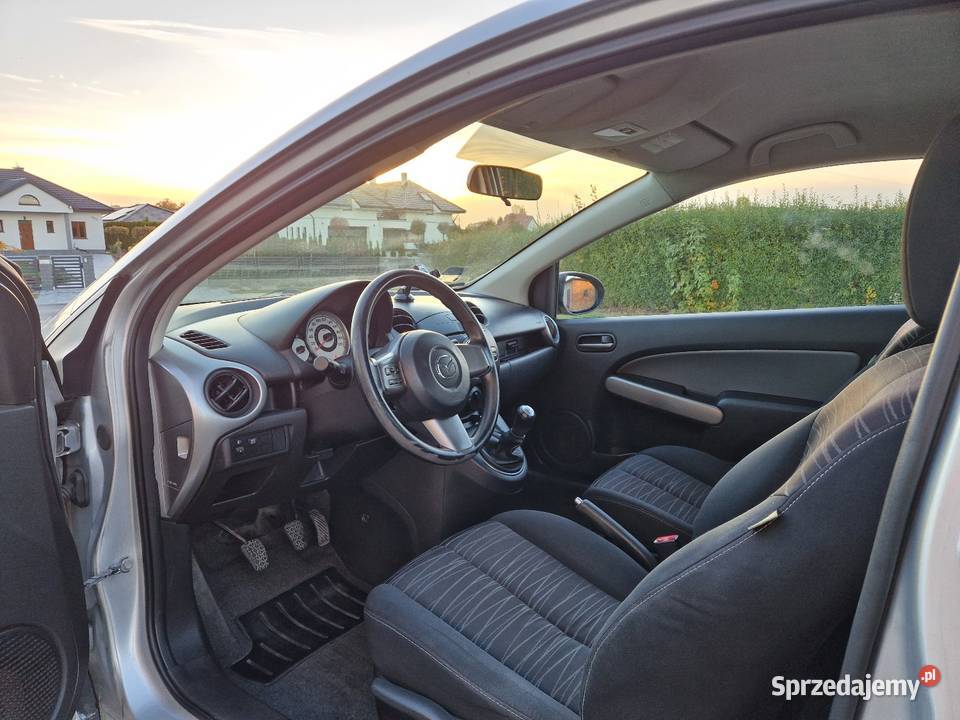 Mazda 2 II 2010 13 Benzyna Klima Alu Małe Rok produkcji 2010 podkarpackie Głogów Małopolski