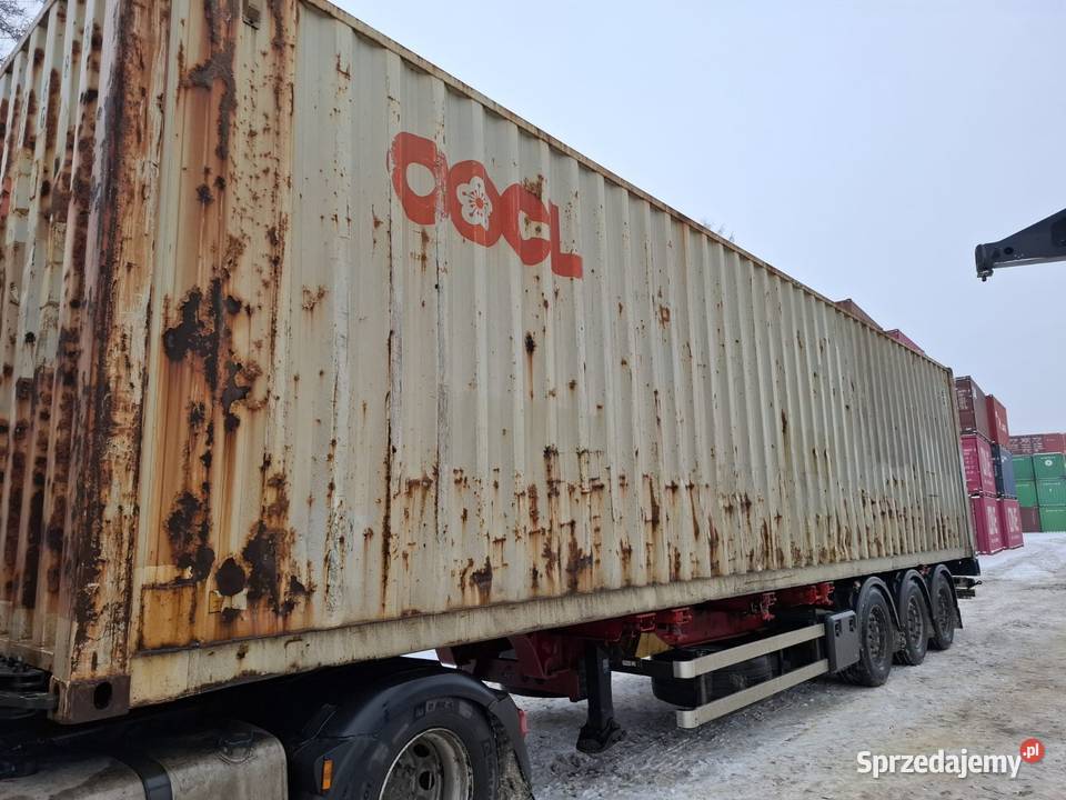 Kontener morski 40hc śląskie Tychy sprzedam