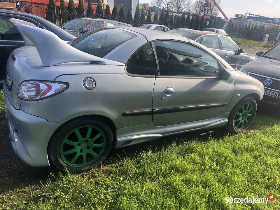 Peugeot 206 cc dwie sztuki Rok produkcji 2001 Jelenia Góra