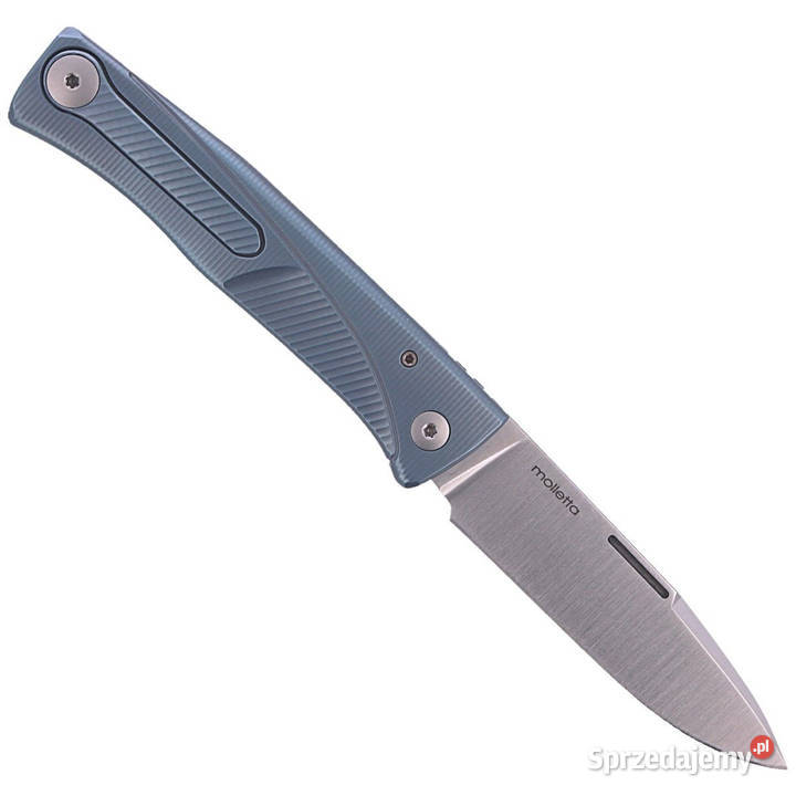 Nóż składany LionSteel Thrill Blue Titanium Warszawa