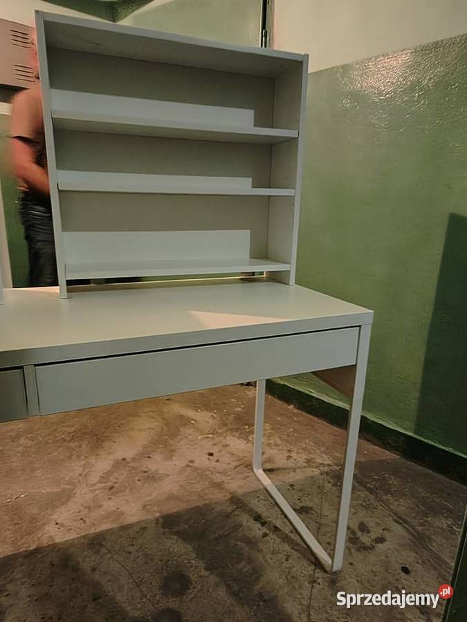 Biurko IKEA dwuosobowe z nadstawką Kielce