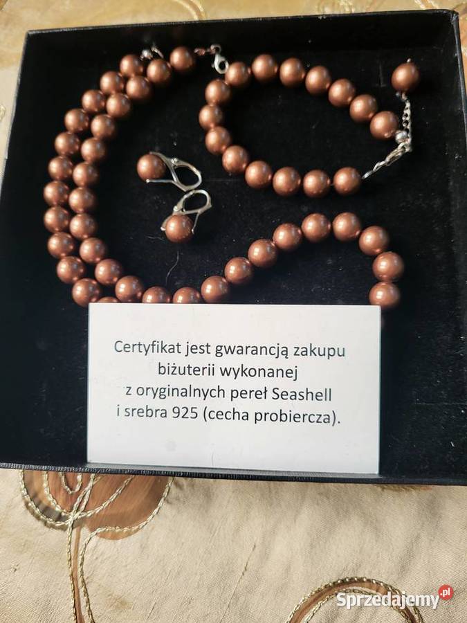 Komplet biżuterii lubuskie