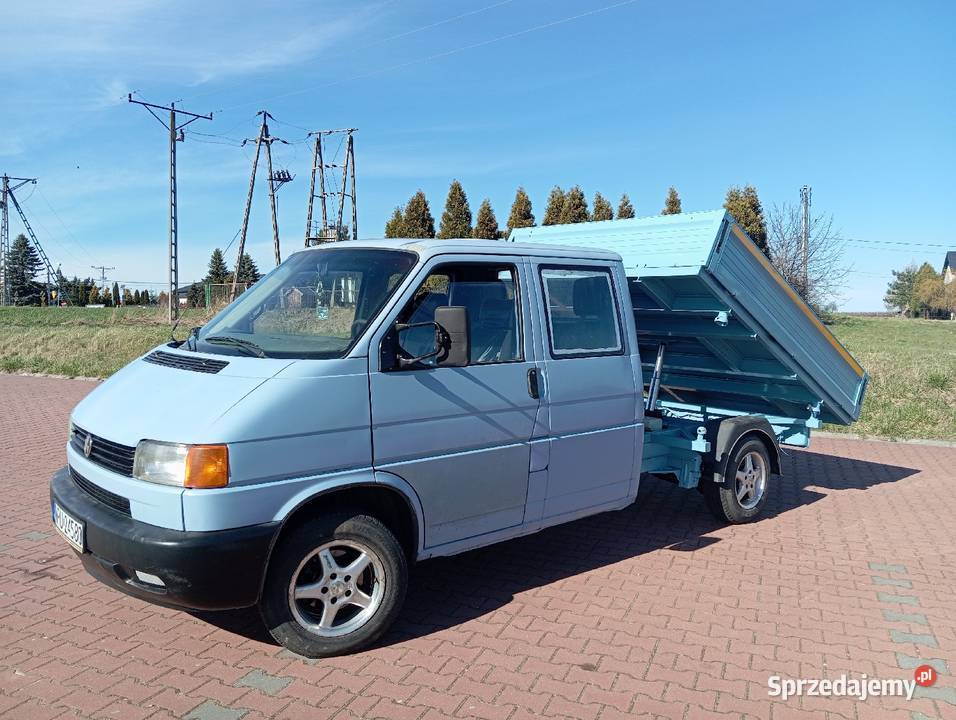 Volkswagen T4 Doka kiper wywrotka brygadowka lt Trzeszków
