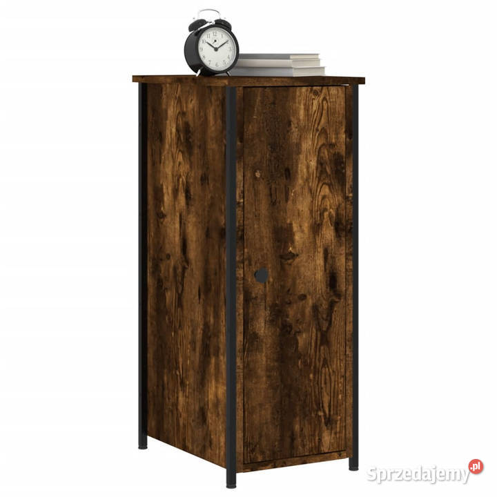 Szafki nocne 2 przydymiony dąb 32x42x80 WM825968 mazowieckie Warszawa