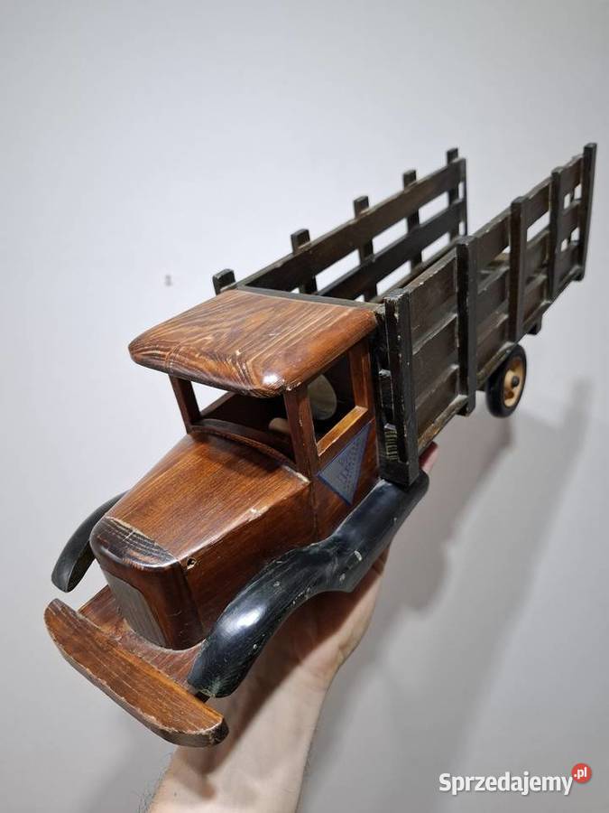 Samochód drewniany kolekcjonerski dekoracyjny Pozostałe małopolskie Kraków