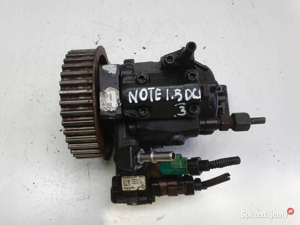Nissan Note 15 DCI POMPA WTRYSKOWA paliwa Pompy wtryskowe Rudka sprzedam