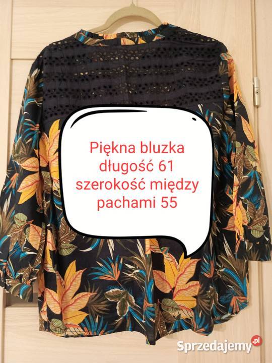 Piękna bluzka z haftem kolorowy Stargard