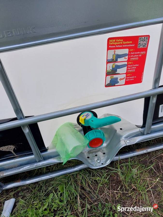 Zbiornik 1000l MAUZER SPOŻYWCE Pozostałe warmińsko-mazurskie Srokowo