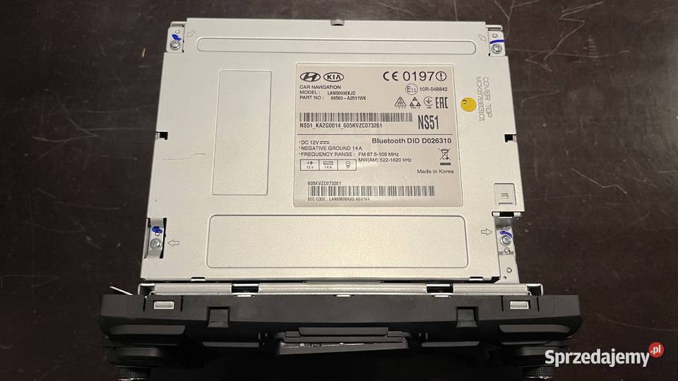 RADIO NAWIGACJA KIA CEED II 1517 LIFT Nur