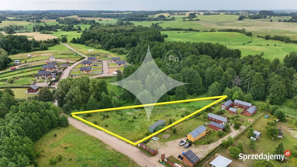 Działka rekreacyjna jeziora Świętajno warmińsko-mazurskie