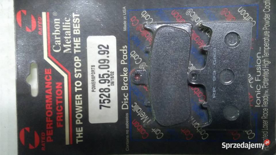 Klocki hamulcowe przód Carbon Suzuki GSXR VZ TL