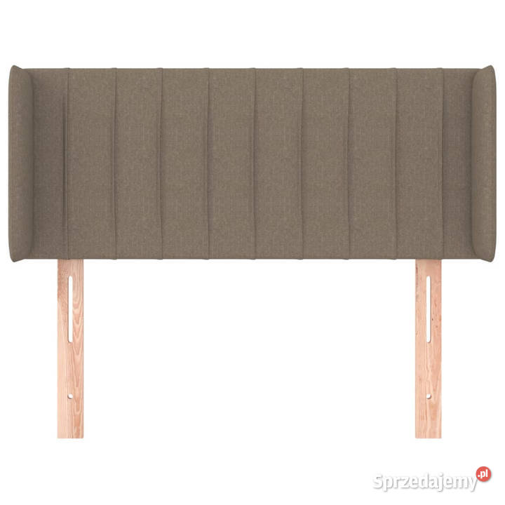 Zagłówek uszak taupe 103x16x7888 tkanina sprzedam