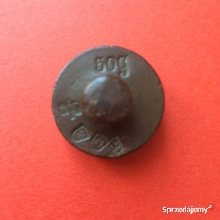 1883 Odważniki Antykwariat zachodniopomorskie Szczecin