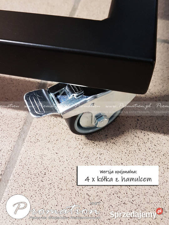 Stojaki na foldery i ulotki na kółkach stand z Warszawa wyposażenie