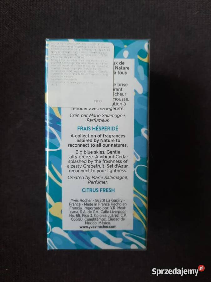 Perfumy damskie Sel DAZUR 30ml Yves Rocher Oleśnica