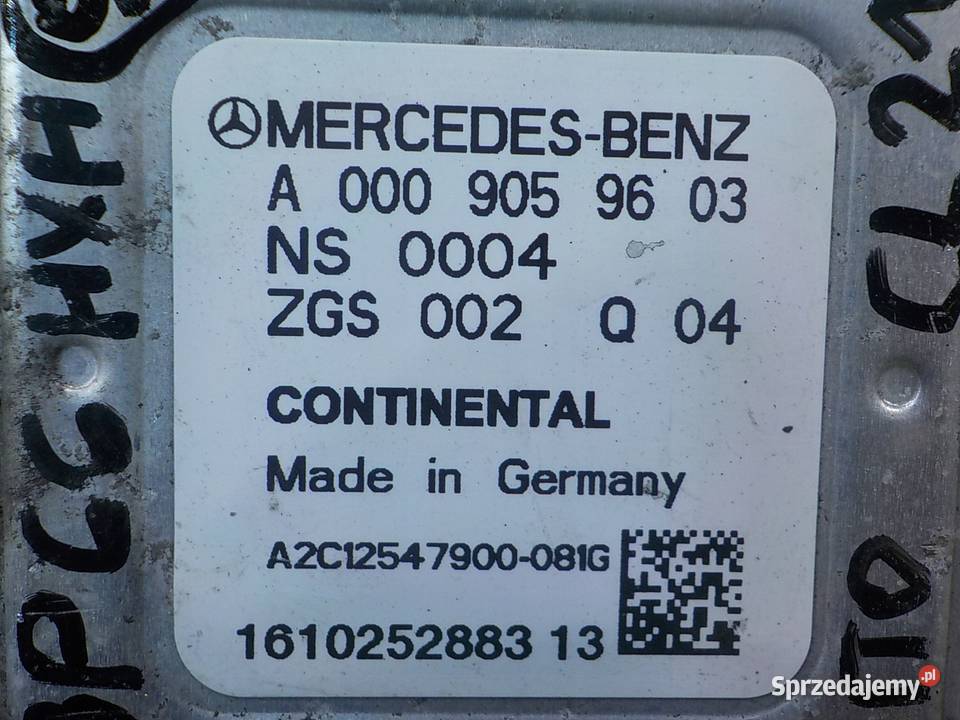 MERCEDES VITO W447 III 16 CDI 16r LONG sonda Suków