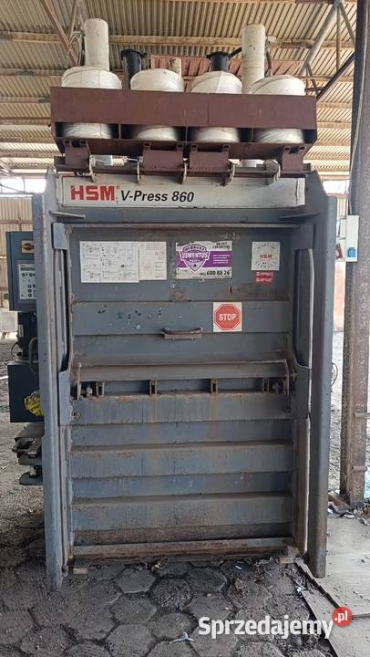Pionowa prasa do belowania HSM VPRESS 860 Łódź