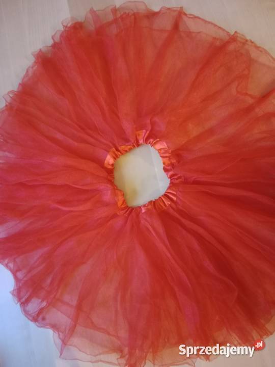 Spódnica czerwona tiulowa Poznań