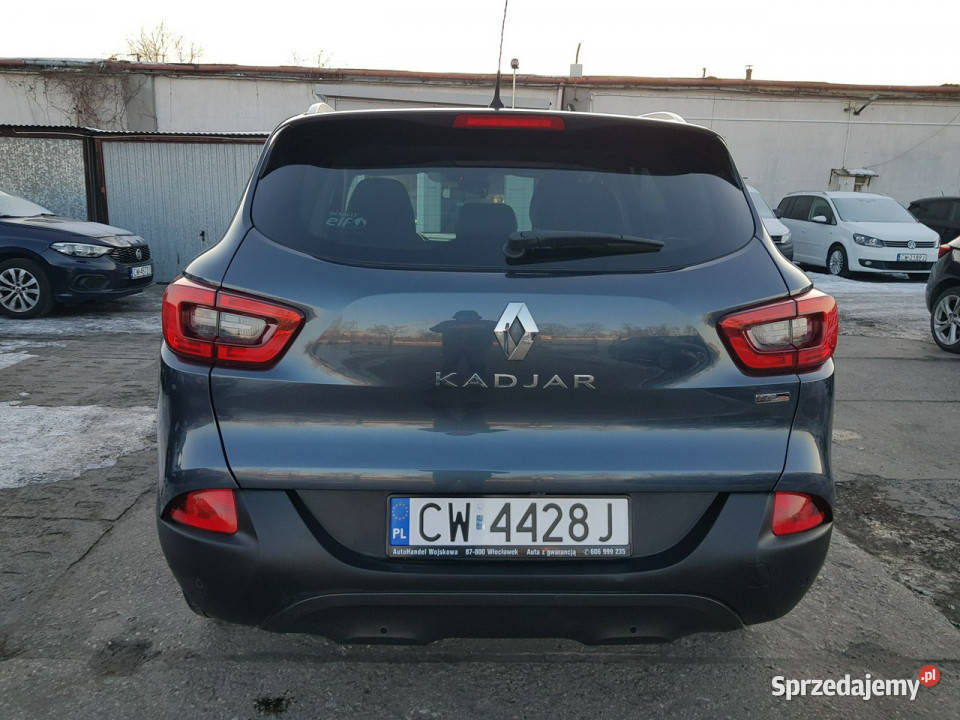Renault Kadjar 16 Turbo Benzyna Crossborder LEDy 1618cm3 kujawsko-pomorskie Włocławek sprzedam