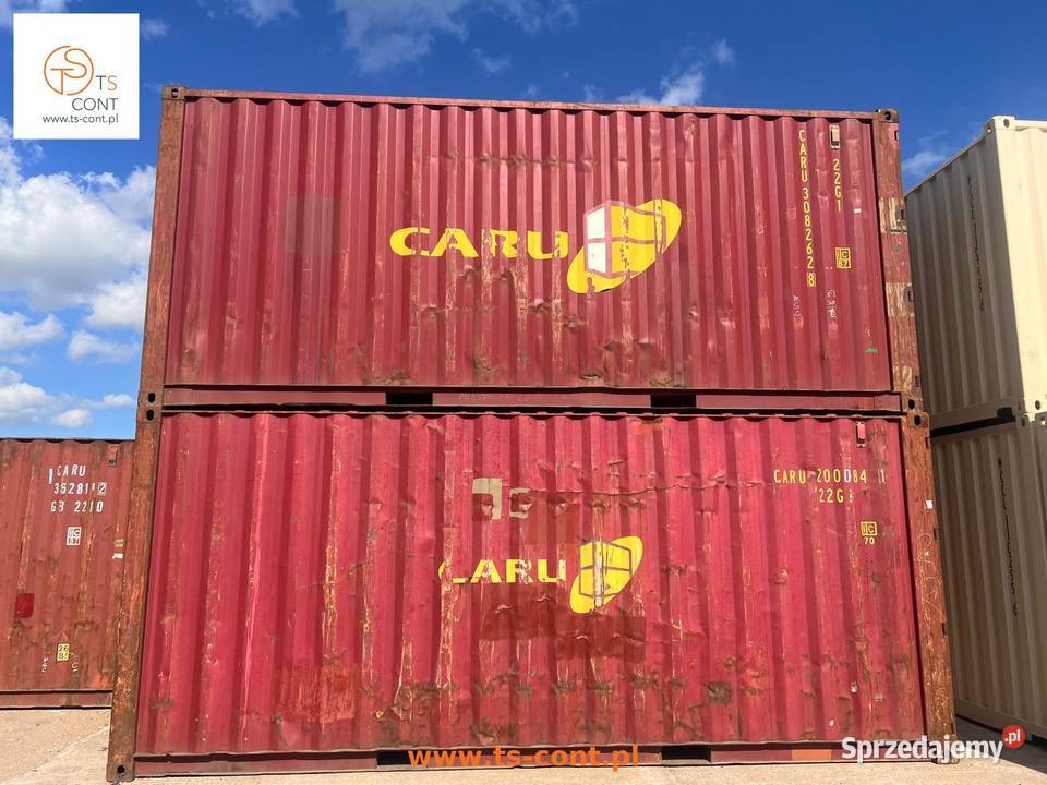 Kontener morski magazynowy budowlany 20 DV CW Marki