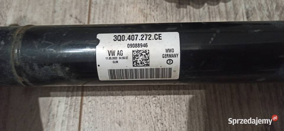 Volkswagen Tiguan Półoś przednia 3Q0407272CE osobowe Wadowice sprzedam