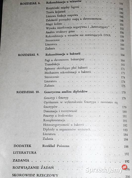 Mechanizmy dziedziczenia Franklin W Stahl lubelskie Chełm