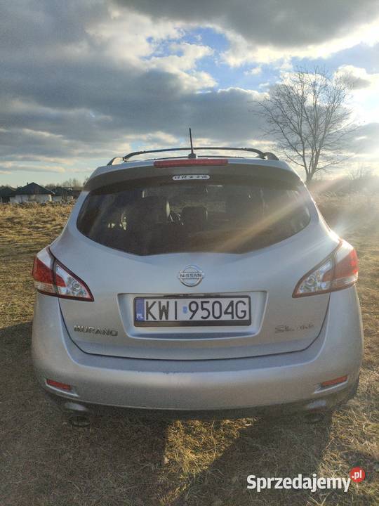 Nissan Murano Z51 AWD 2011 lift skórzana tapicerka Niepołomice sprzedam