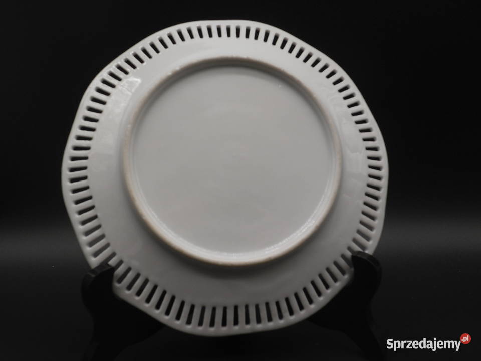 Porcelanowy talerz kolekcjonerski ozdobny z Porcelana i szkło Raszków