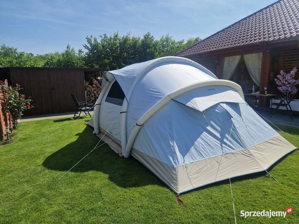 Namiot kempingowy dmuchany Quechua Air Seconds wielkopolskie Ślesin