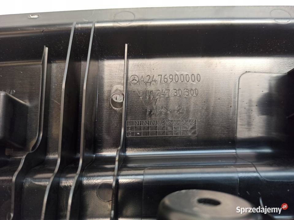 OSŁONA PROGU TYŁ MERCEDES W247 A2476900000 osobowe sprzedam