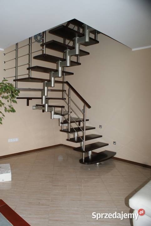 Schody metalowe CORA model Mix 220 vertical L90 jednobiegowe  Kościan sprzedam