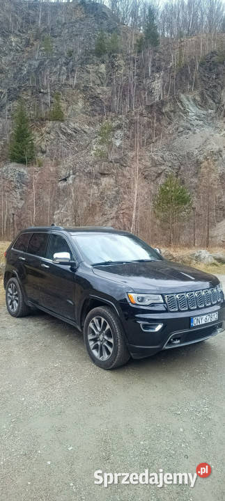 Jeep Grand Cherokee 2018r OVERLAND 36 benzyna nieuszkodzony opolskie Nysa