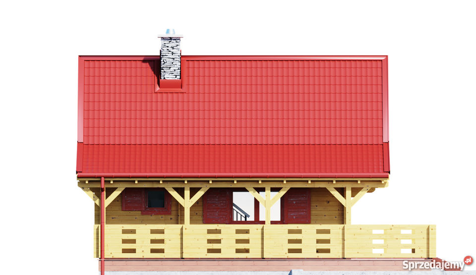 DREWNIANY DOMEK LETNISKOWY ALICJA II 62 35 M2