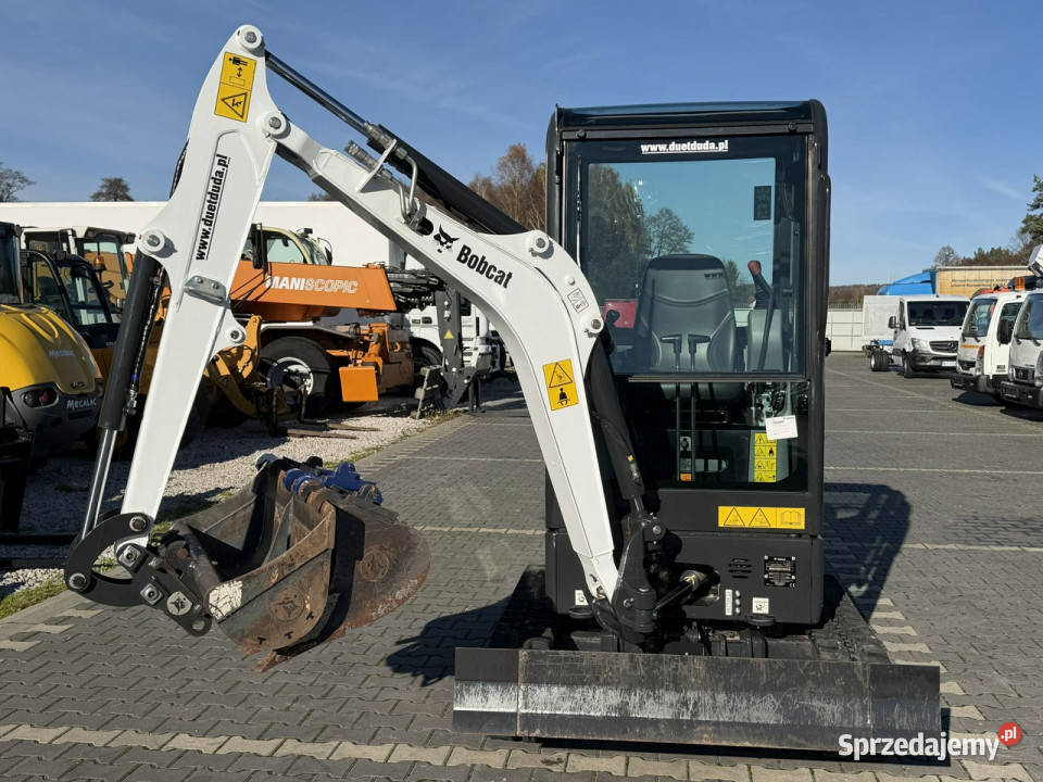 minikoparka Bobcat E19 Komplet Łyżek Mało Widełki