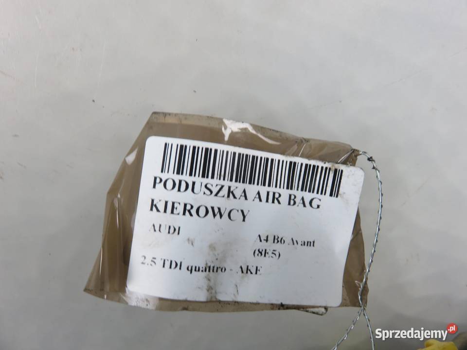 PODUSZKA KIEROWCY AUDI A4 B6 8E0880201S