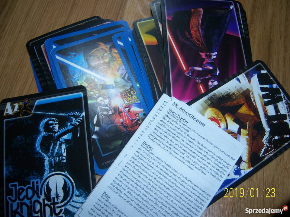 Karty STAR WARS stara edycja nowe świętokrzyskie Kielce