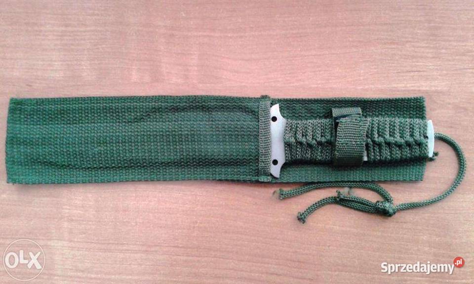 Nóż Survivalowy Myśliwski Kabura Pokrowiec Stal